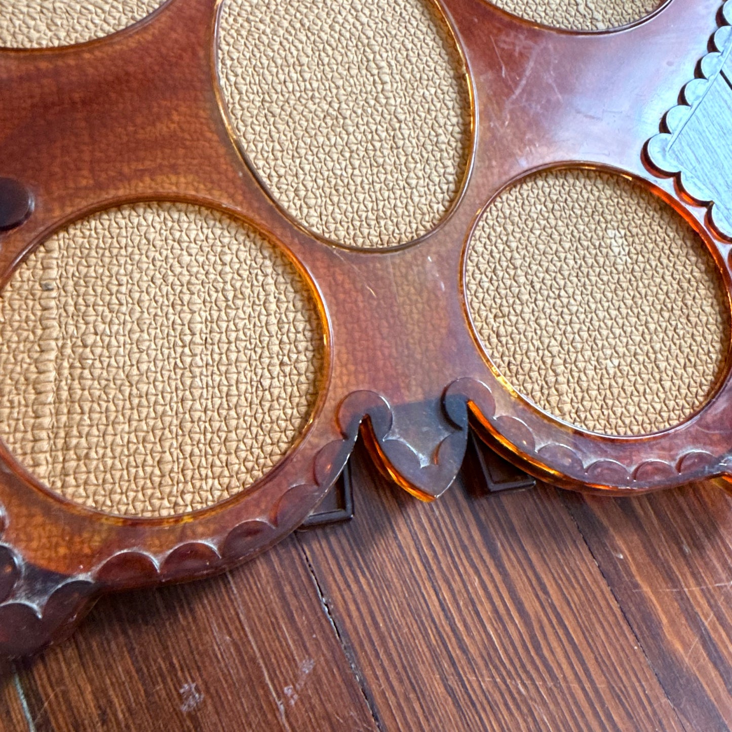 vintage butterfly frame