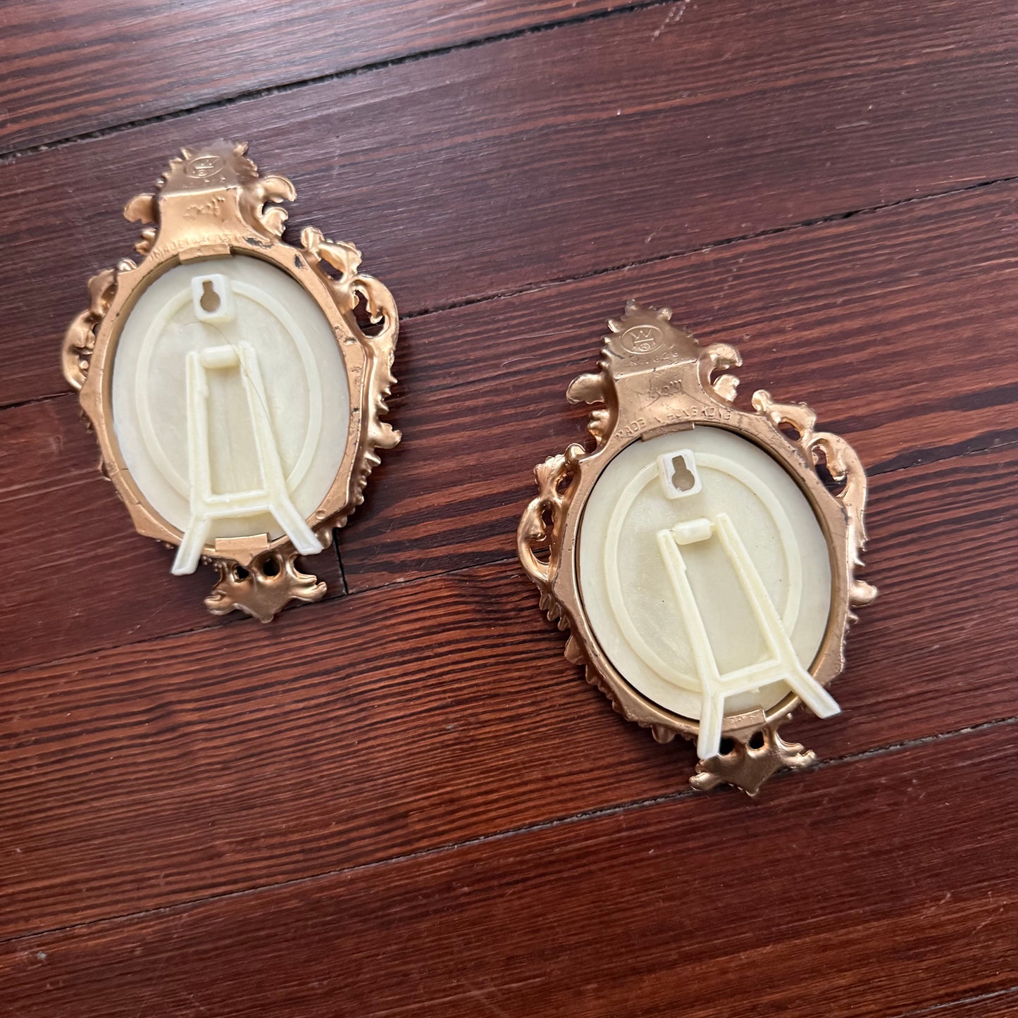 pair of ornate micro frames