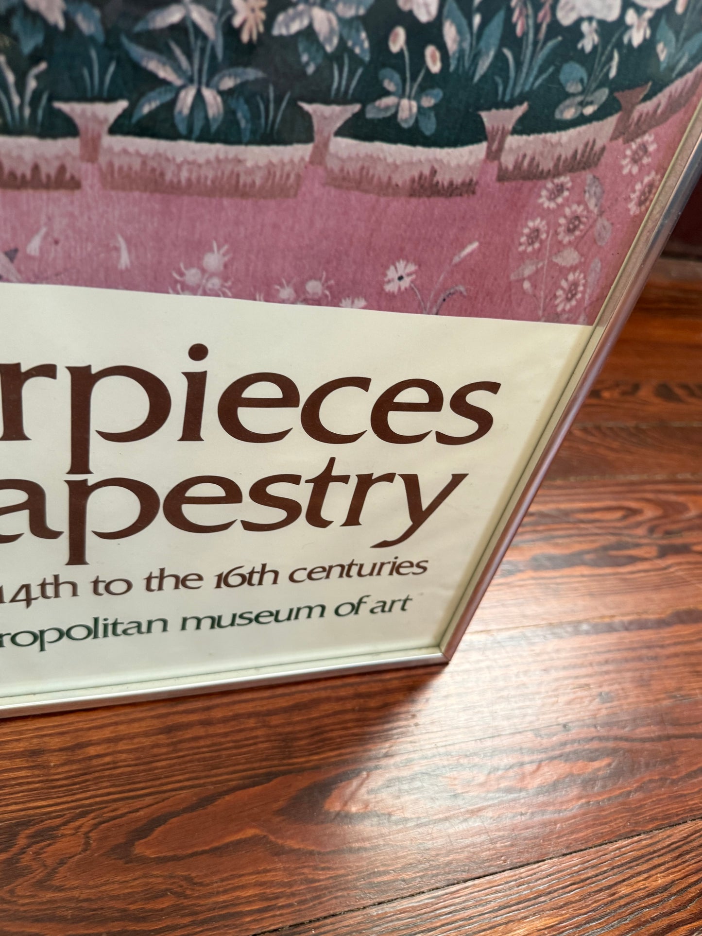 1974 unicorn tapestry poster