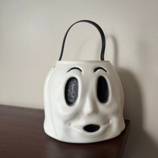 ghost blow mold candy bucket