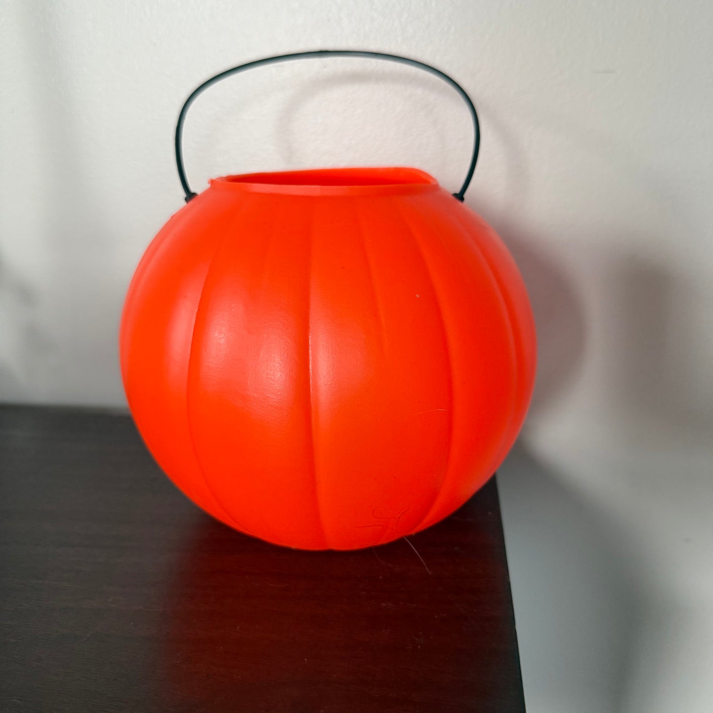 1970’s blow mold pumpkin bucket