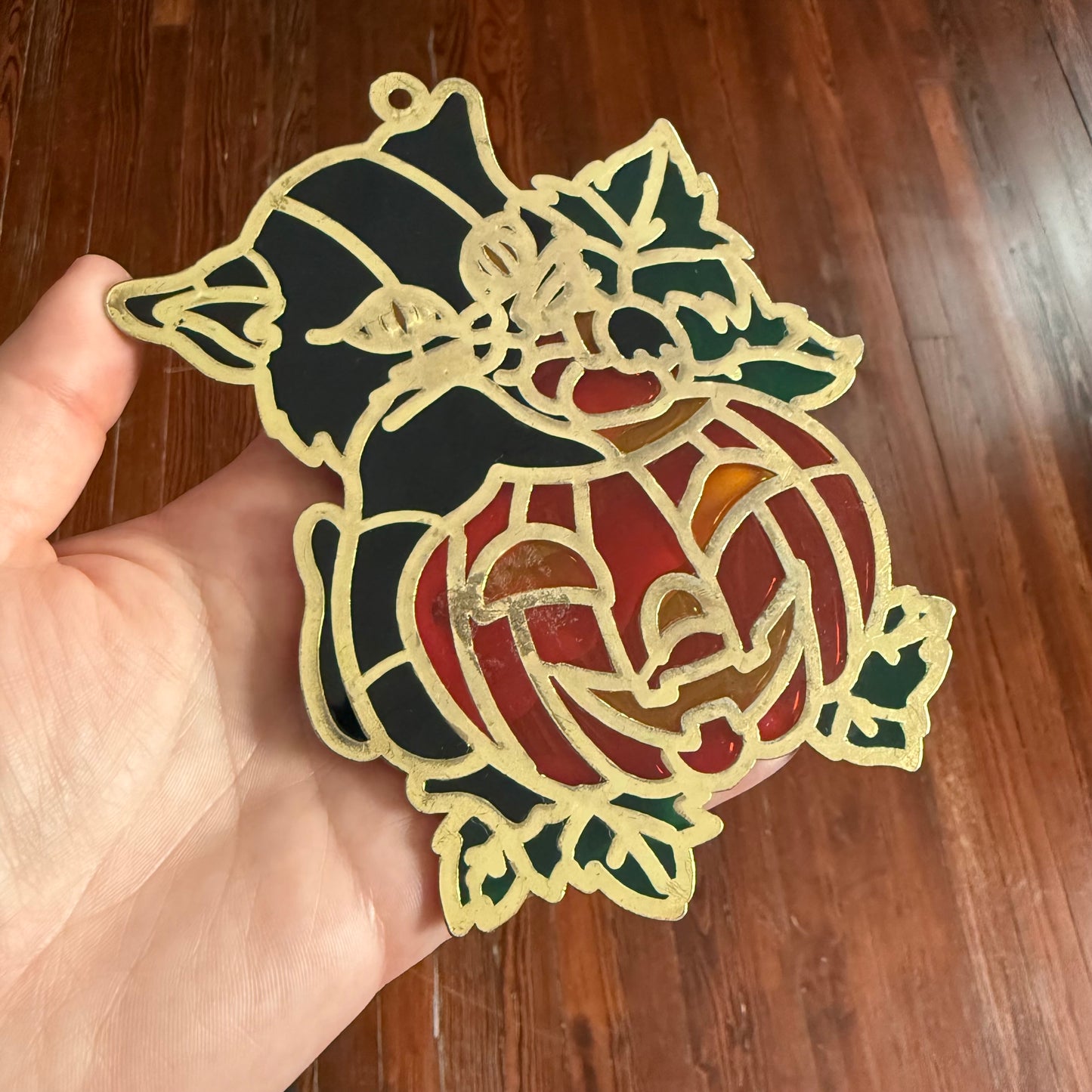 black cat sun catcher