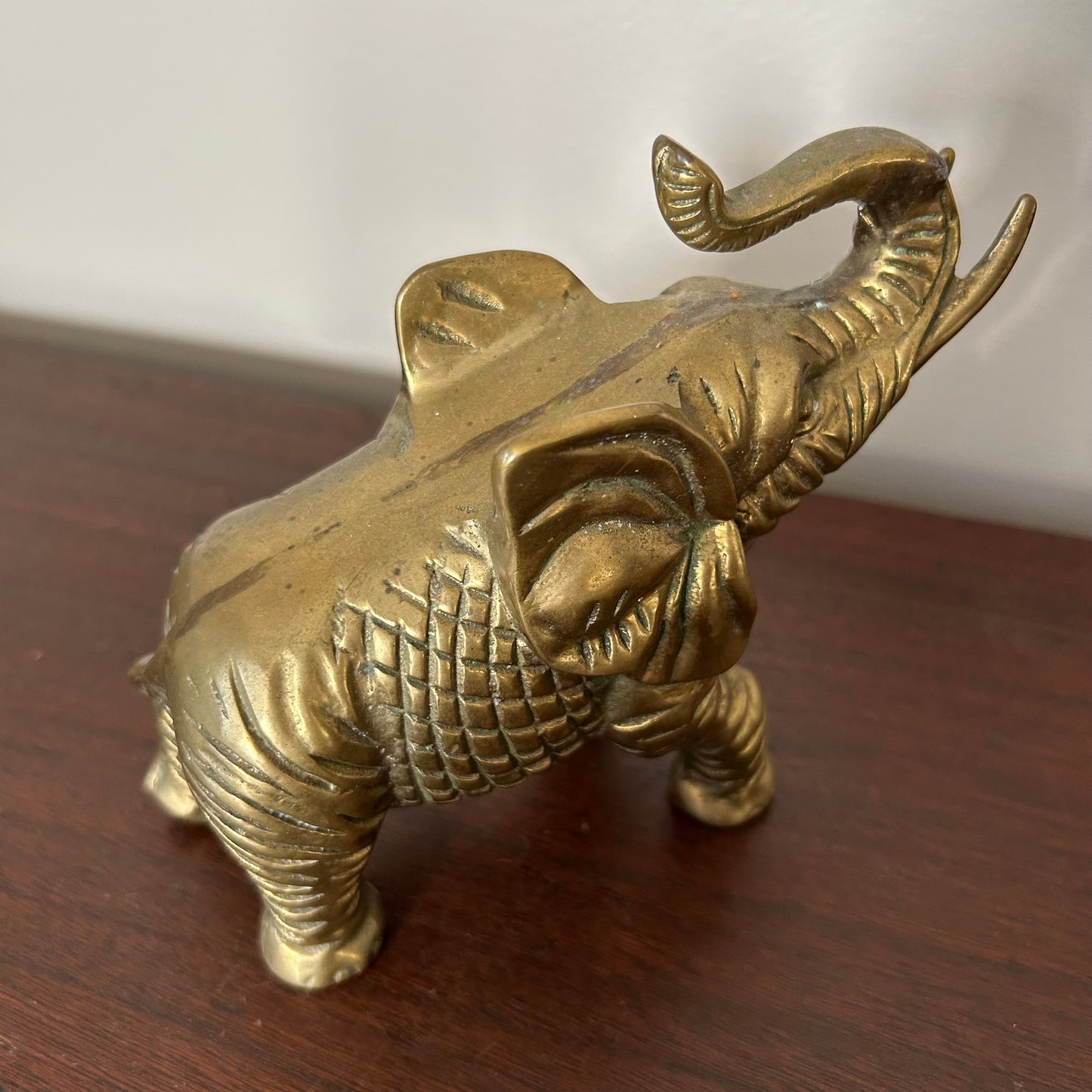 brass elephant figure