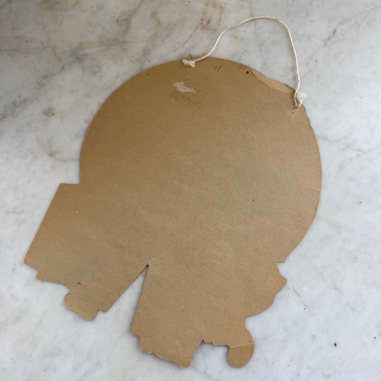 60’s skeleton kid die cut