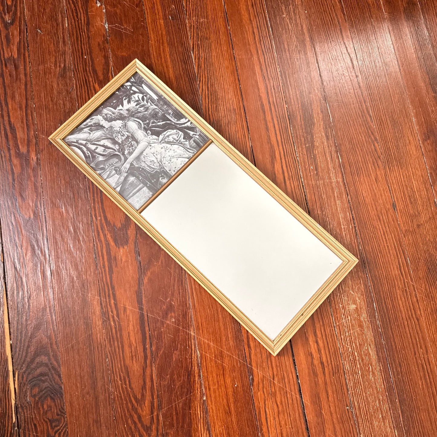 wall mirror with boticelli print
