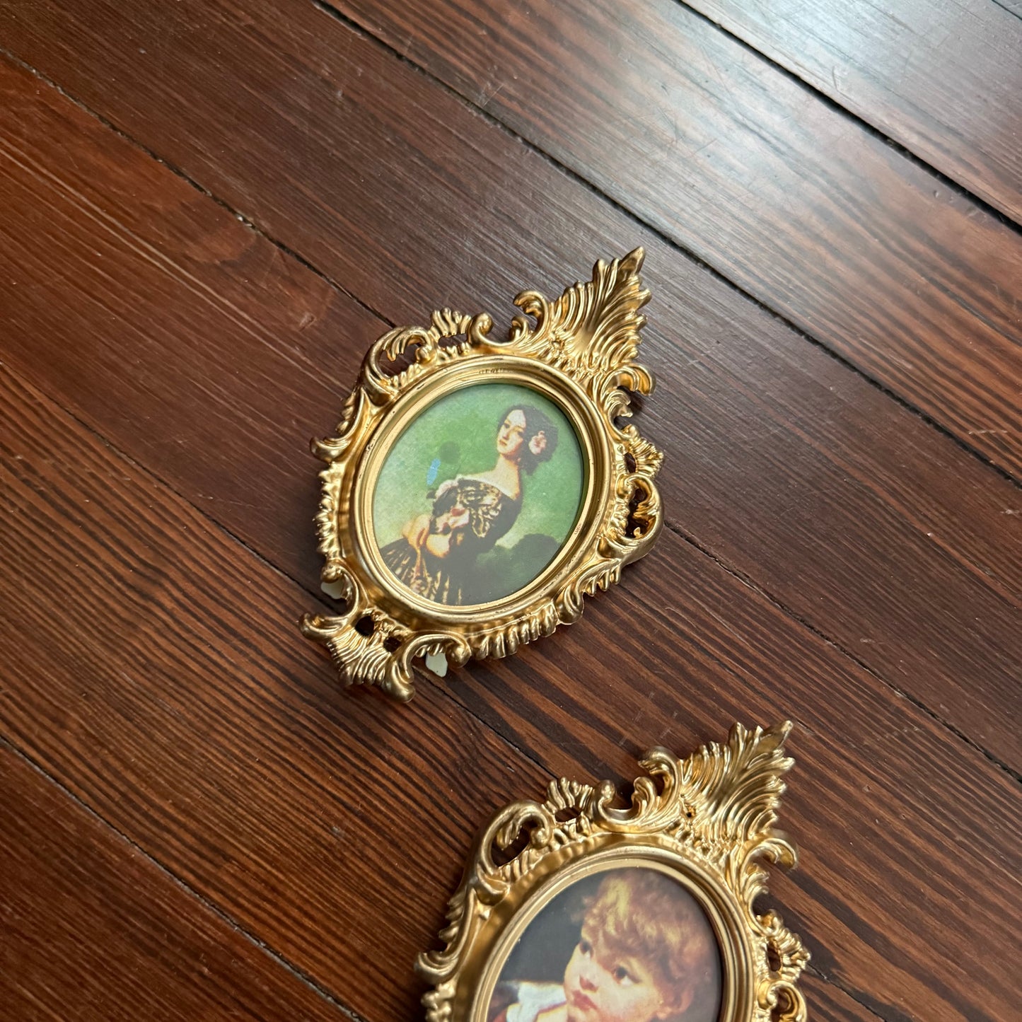 pair of ornate micro frames