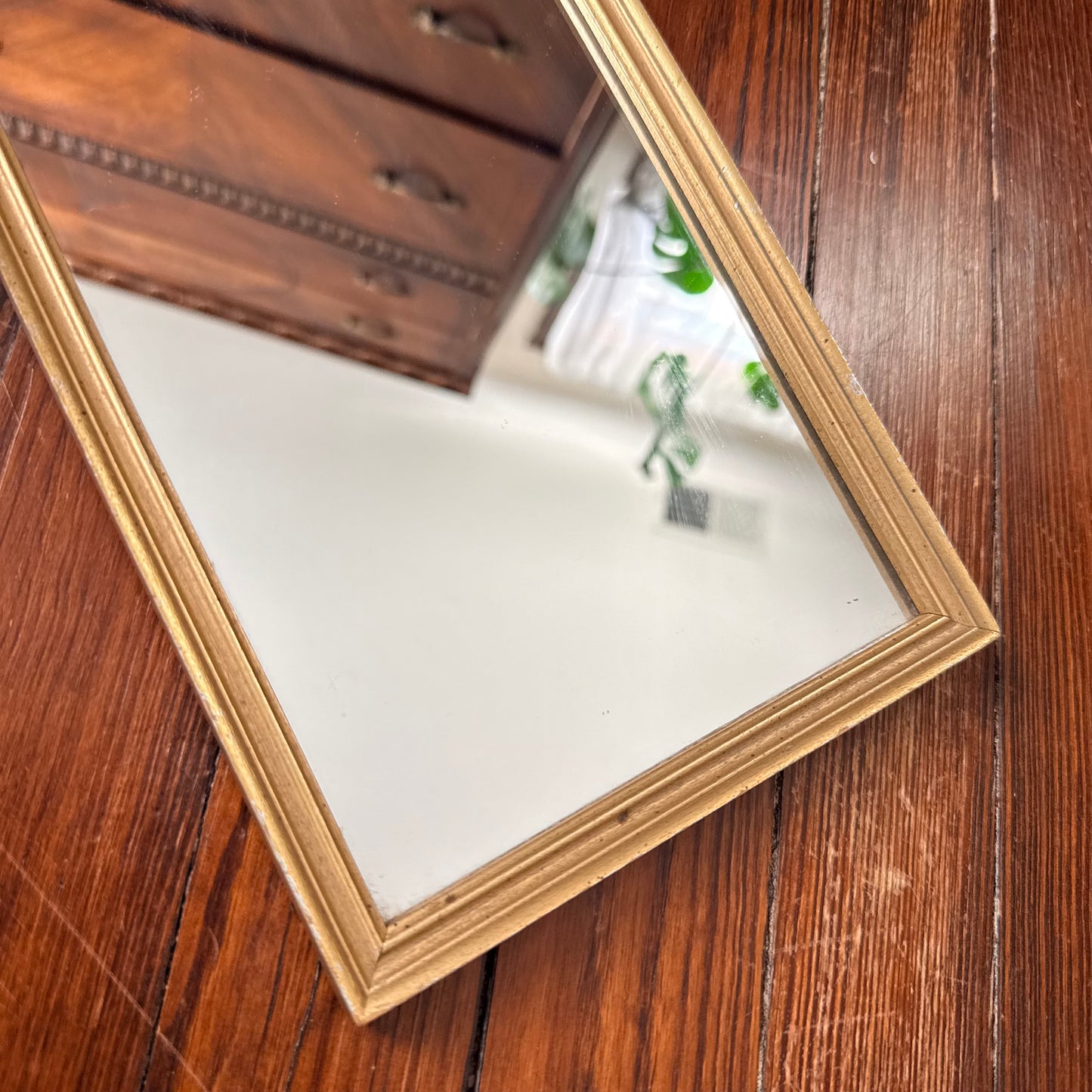 wall mirror with boticelli print