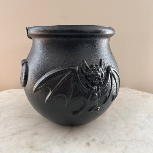 80’s bat cauldron candy bucket