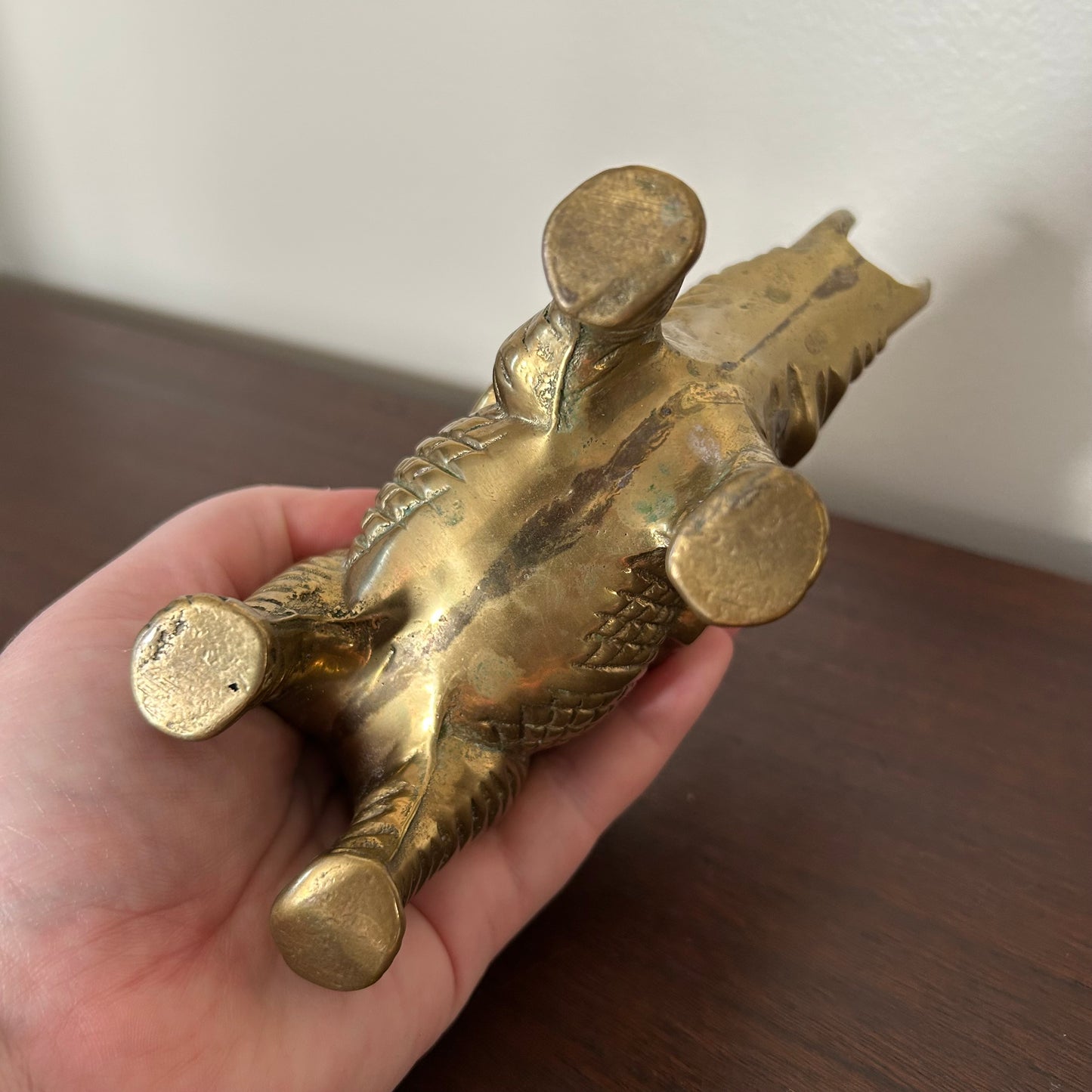 brass elephant figure