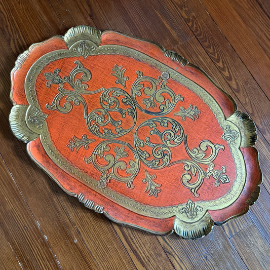 italian florentine tray