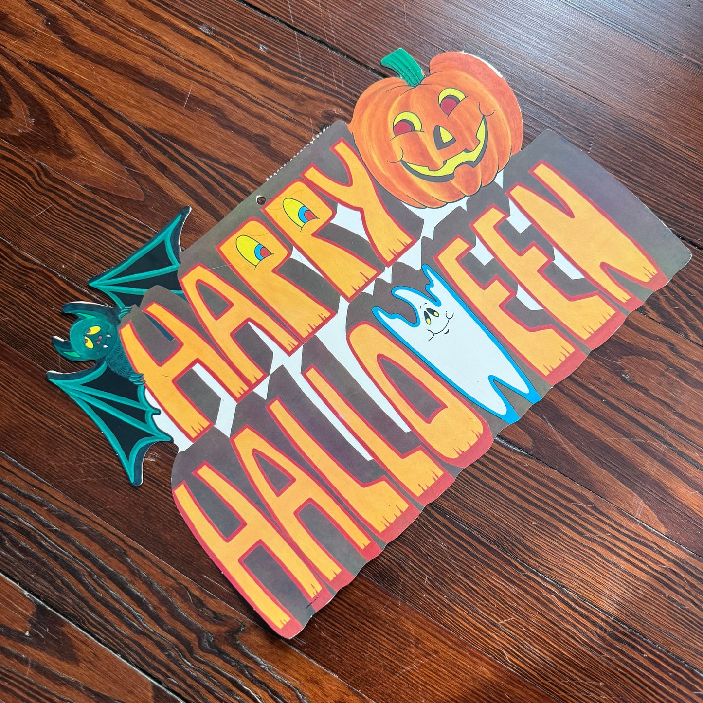 pair of vintage die cuts