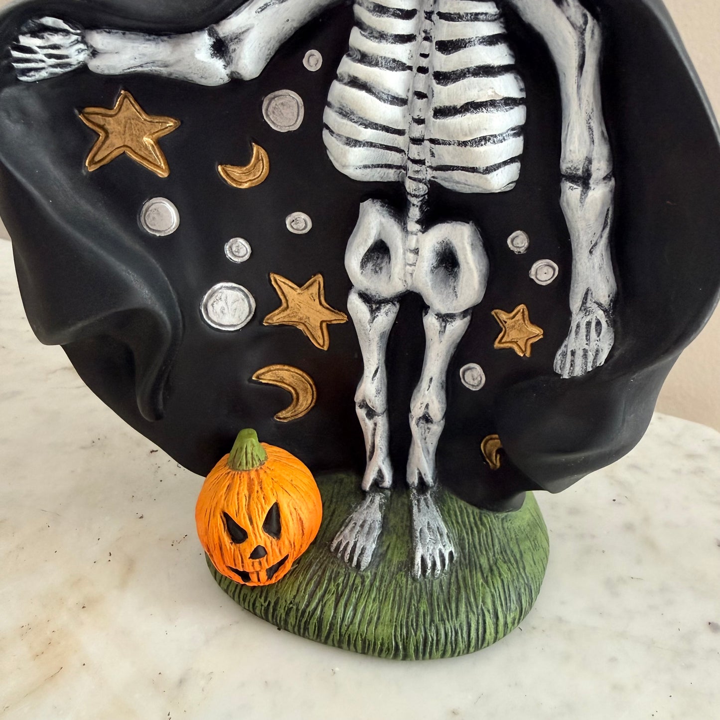 vintage ceramic grim reaper