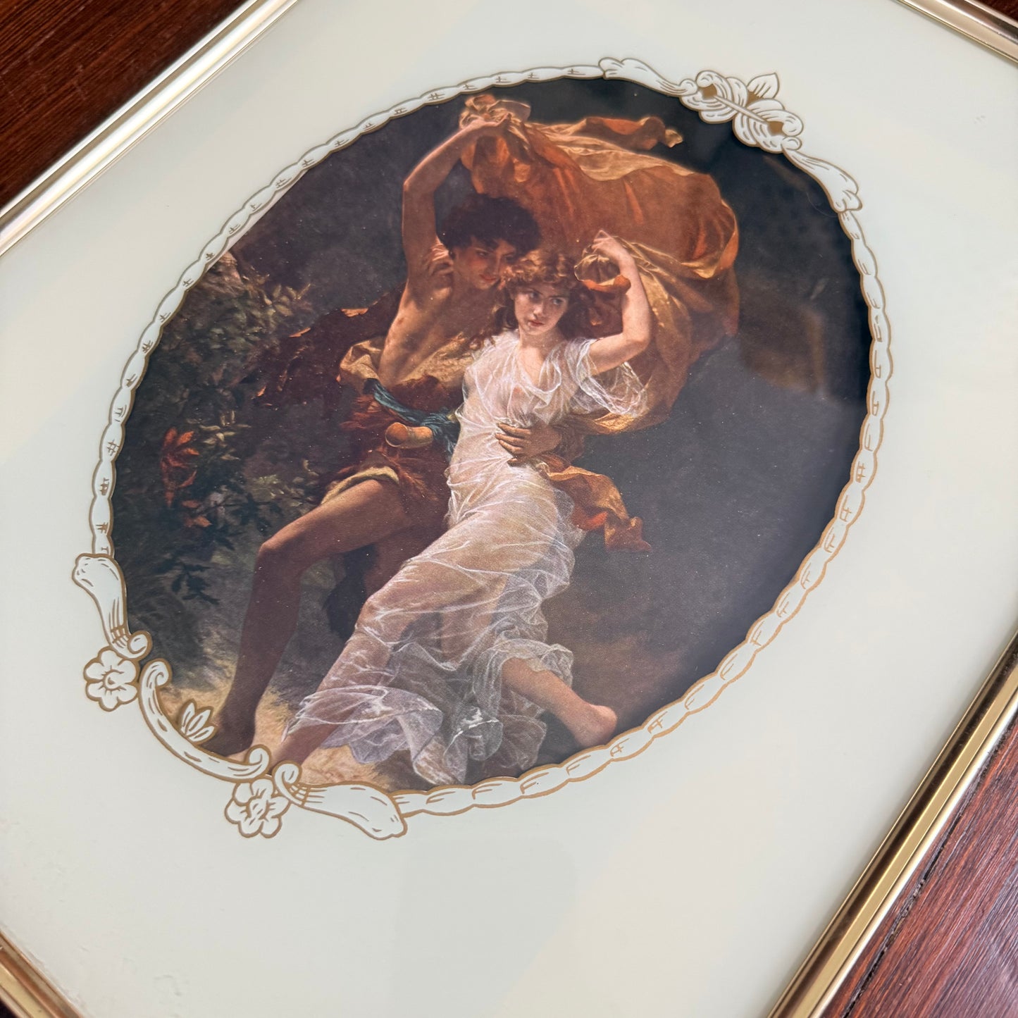framed “the storm” print
