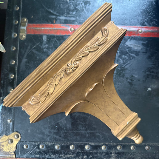 hollywood regency wall shelf
