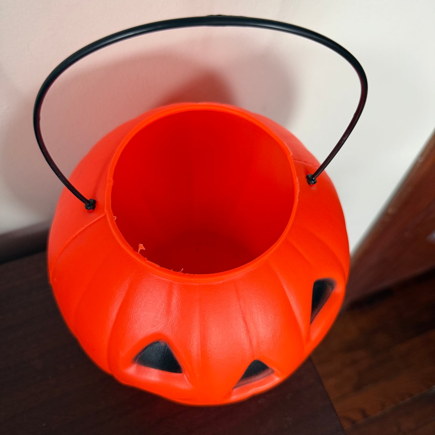 1970’s blow mold pumpkin bucket