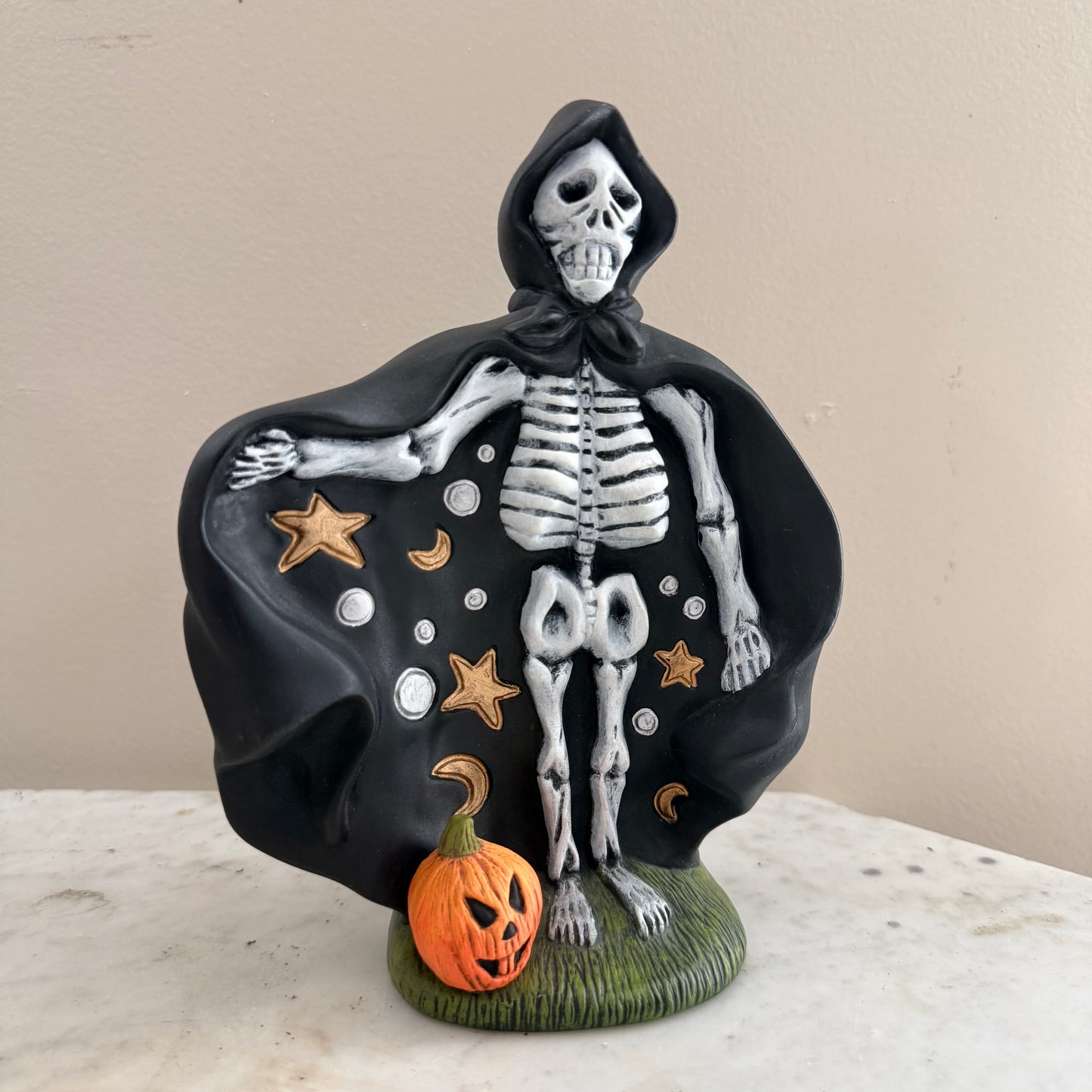 vintage ceramic grim reaper