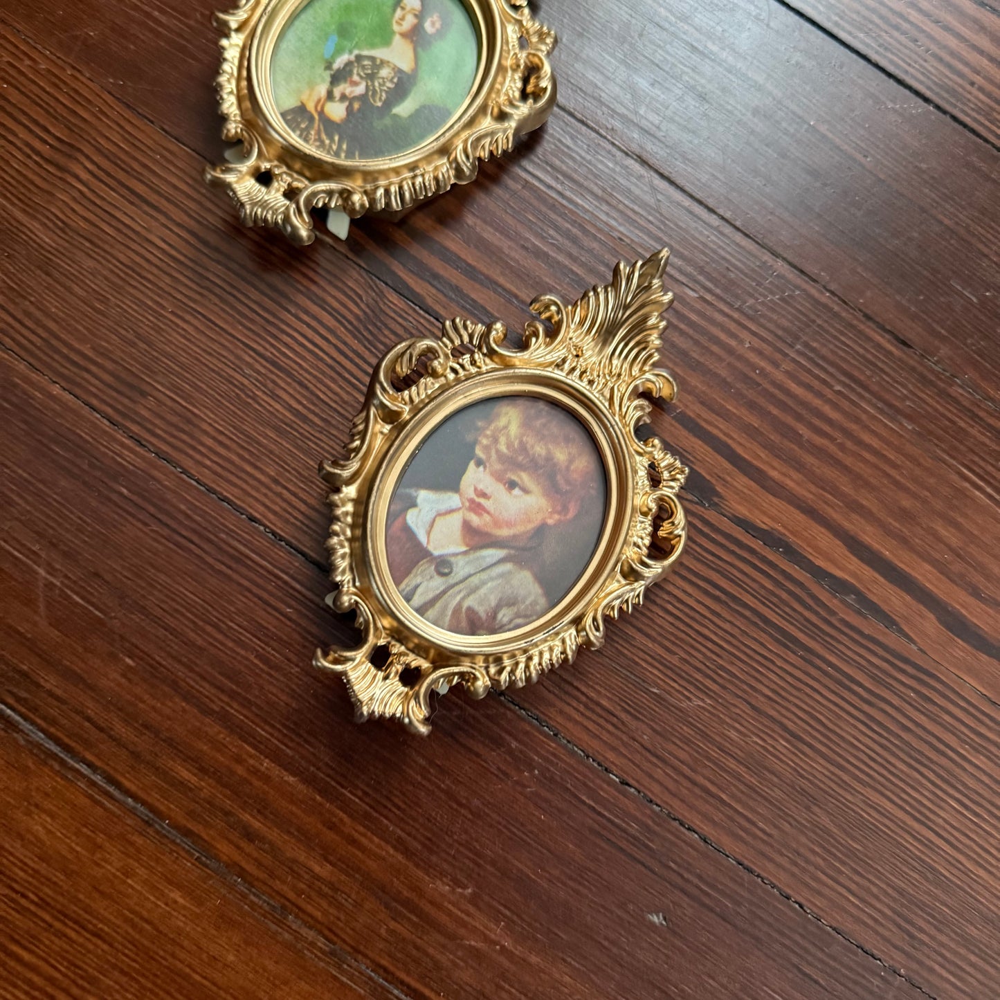 pair of ornate micro frames